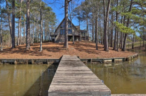 Riverfront Shelby Home with Private Boat Dock!